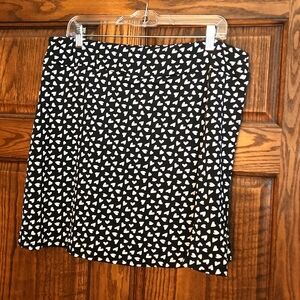 Lulu B. zip side pull on skort